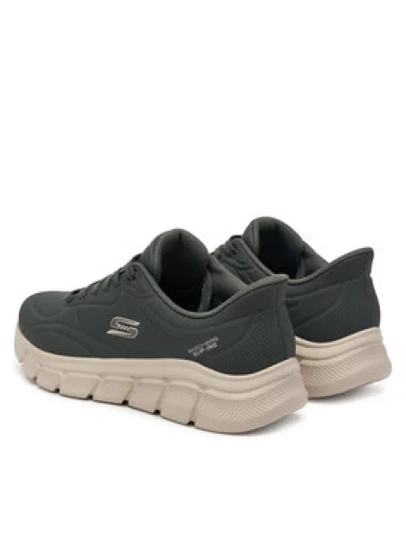 Tenisice Skechers Bobs B Flex Tamno zelena