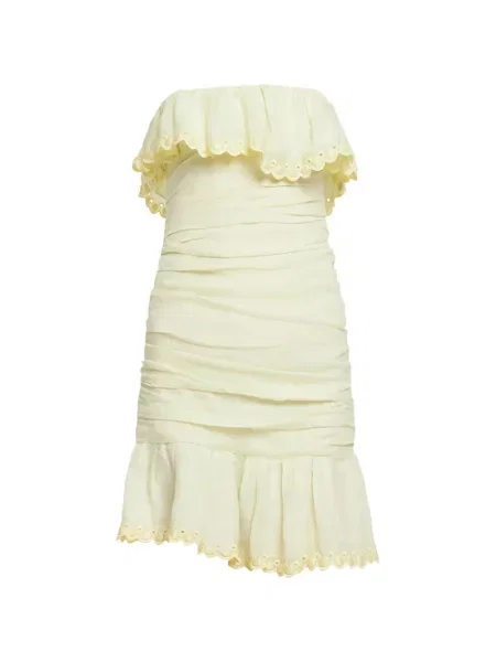 Rochie mini Isabel Marant cu volane de costum