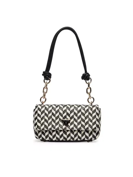 Τσάντα Guess Tessi μαύρο