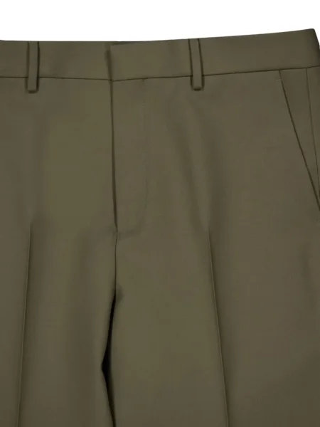 Pantaloni Gucci de lână verde