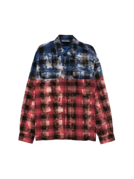 Wielobarwność kurtka Palm Angels w kratkę