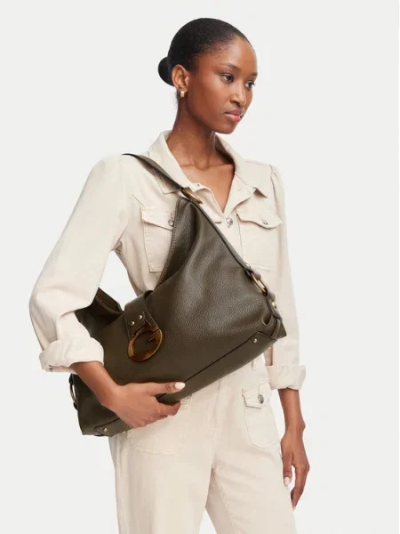 Torbica Guess Camden Tamno zelena