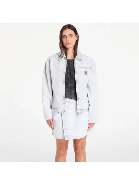 Μπουφάν Carhartt WIP OG Detroit Jacket UNISEX Black/ Black Chalk Wash XS μαύρο