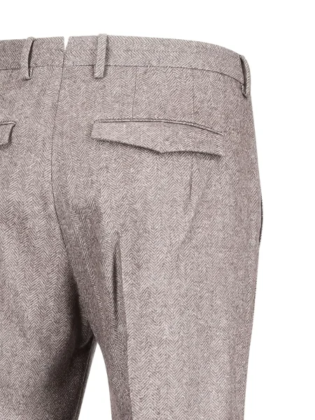 Pantaloni Pt Torino de lână gri