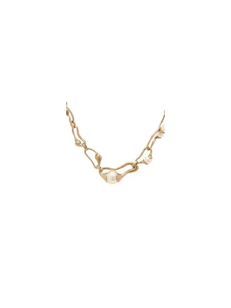 Weekend Max Mara Ogrlica Bronte Zlata