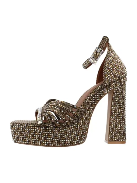 Pantofi Kurt Geiger London cu platformă cu bretele bej
