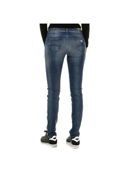 Pantaloni Armani Jeans albastru