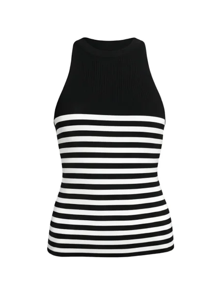 Top Max Mara cu dungi negru