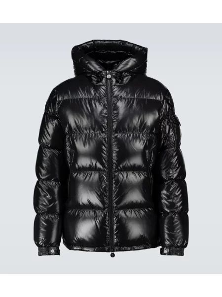 Pernata jakna Moncler Ecrins crna