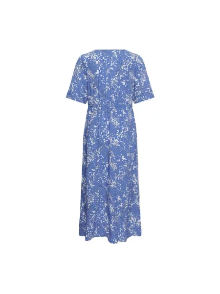 Sukienka maxi Cream niebieska