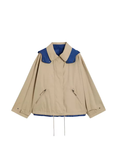 Jachetă cu două fețe Aspesi cu glugă