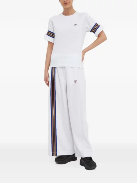 Tricou Fila cu volane alb