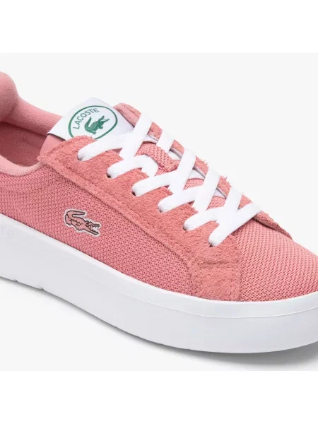 Кроссовки Lacoste розовые