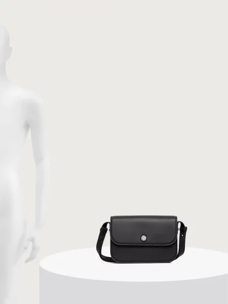 Кожаная сумка через плечо Weekend Max Mara
