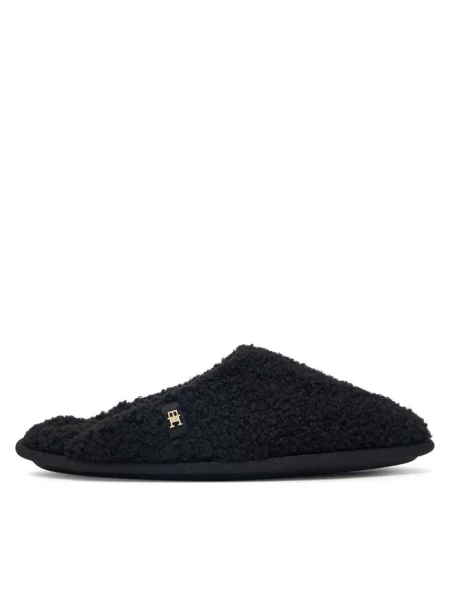 Kapcie Tommy Hilfiger czarne