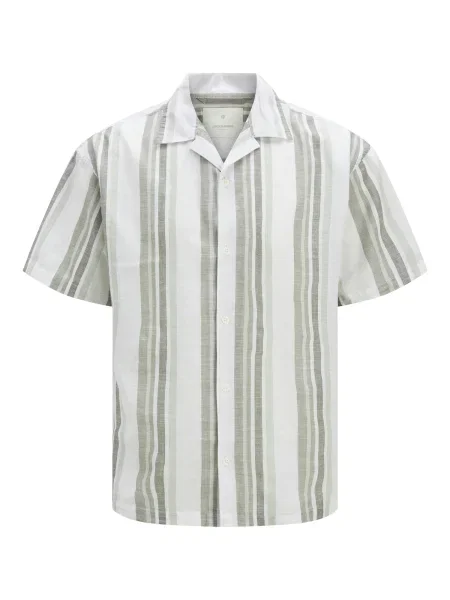 JACK & JONES Košile JPRCCSummer / šedobéžová / světle šedá