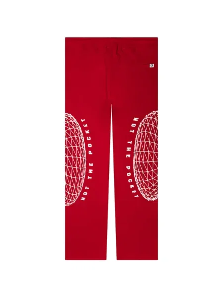 Spodnie dresowe dziecięce Billionaire Boys Club czerwone