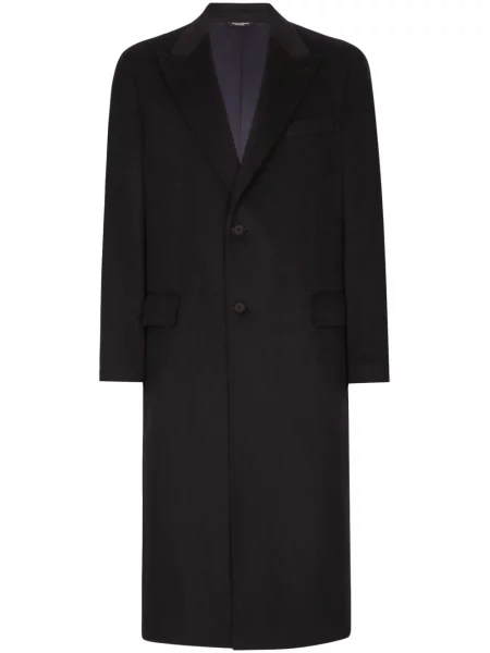 Palton Dolce & Gabbana din cașmir albastru