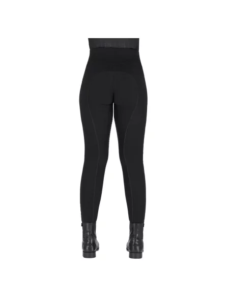 Legginsy jeździeckie QHP Zahra czarne