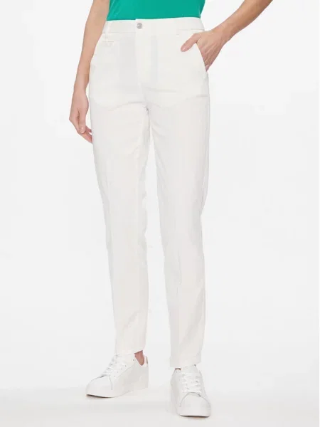 Chino hlače United Colors Of Benetton bela