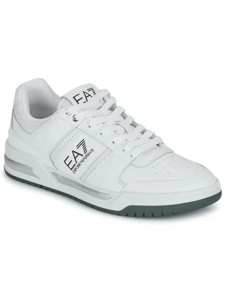 Pantofi Emporio Armani Ea7 din piele alb