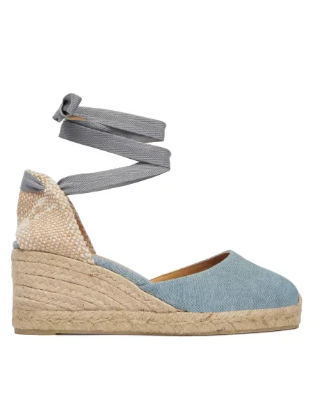 Espadrile Castañer Carina deschis albastru