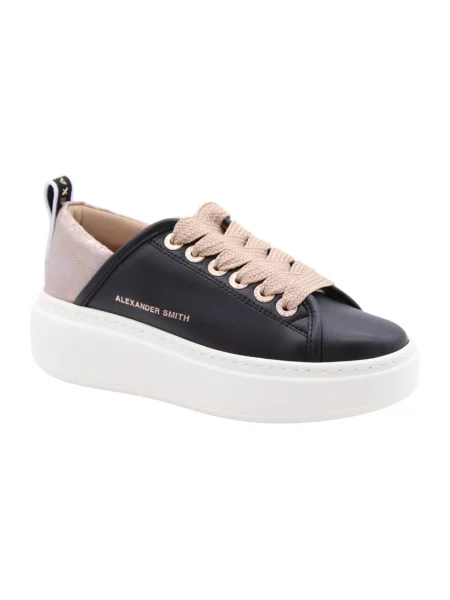 Sneakersy Alexander Smith czarne