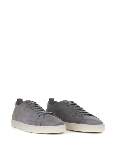 Кожени маратонки Neil Barrett сиво