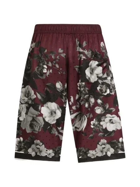 Παντελόνι Dolce & Gabbana με σχέδιο υφαίνω διαγωνίως κόκκινο