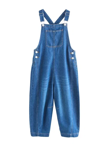 Next Salopetă denim albastru