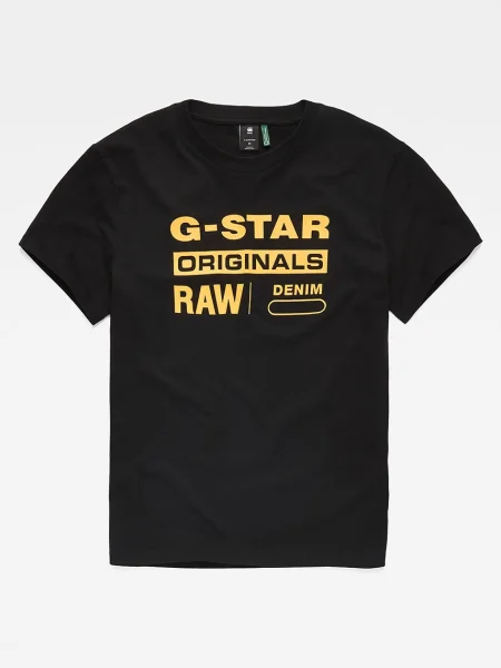G-Star Raw Тениска черно