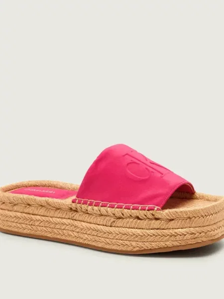 Șlapi Calvin Klein roz