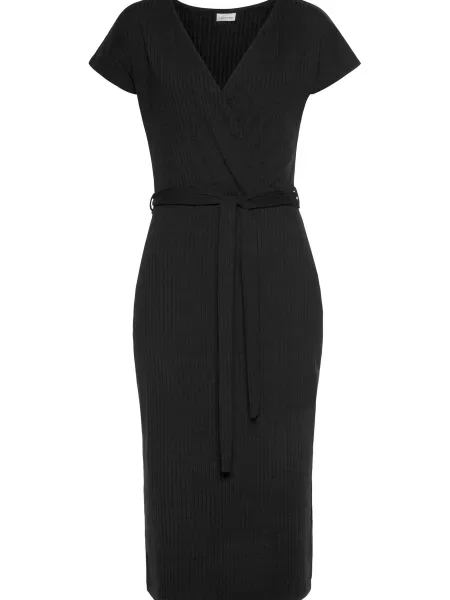 LASCANA Rochie negru