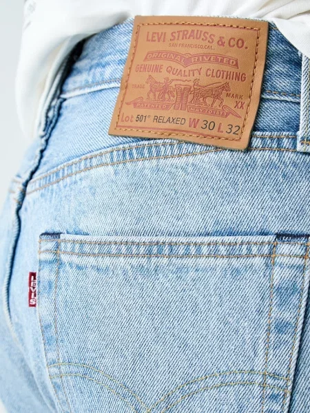 Levi's дънки relaxed fit мъжки RELAXED синьо