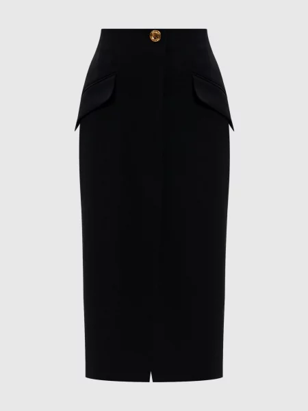Спідниця з вовни Givenchy чорна