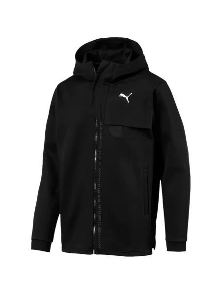 Hanorac cu glugă Puma negru