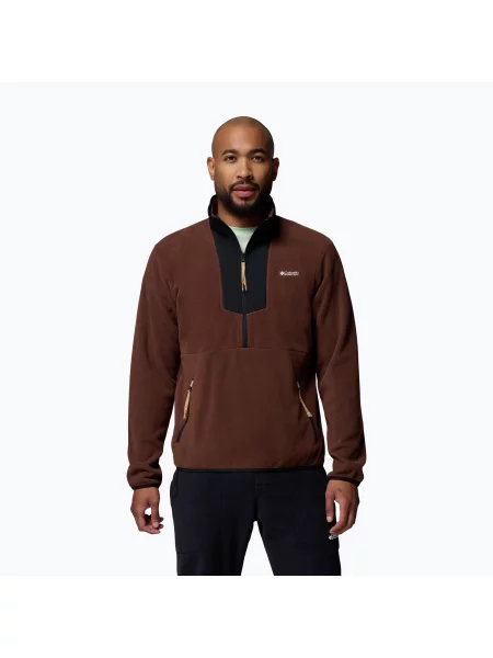 Флийс половин цип полар Columbia черно