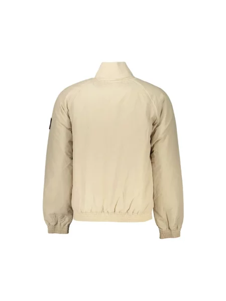 Kurtka jeansowa Calvin Klein Jeans elegancka beżowa