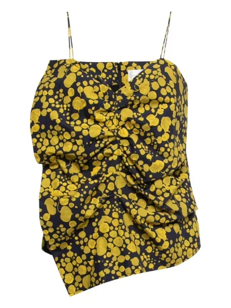 Top Victoria Victoria Beckham niebieski