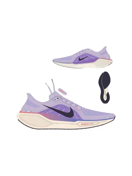 Pantofi Nike alergare violet