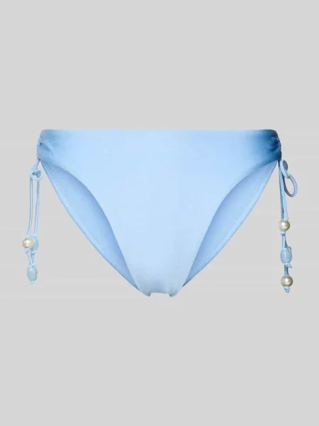 Figi bikini z bocznymi marszczeniami model PALERMO LOOP' Seafolly niebieskie