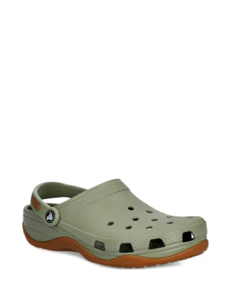 Mules Crocs zöld