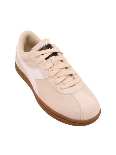 Sneakersy Diadora skórzane retro beżowe