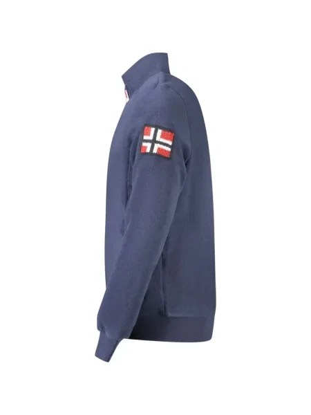 Hanorac cu fermoar Norway 1963 albastru