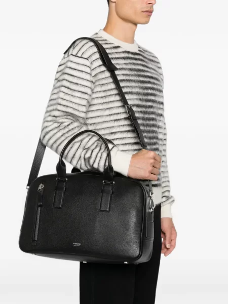 Geantă Tom Ford din piele negru