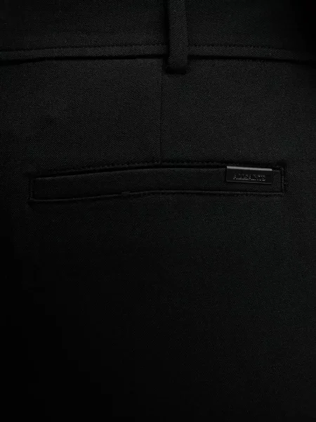Брюки Allsaints с высокой посадкой черные