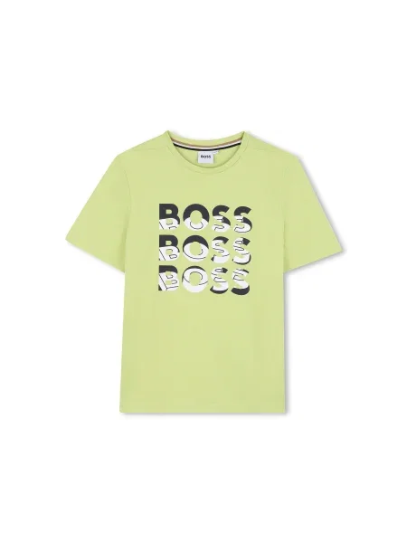 BOSS Póló D Regular Fit zöld