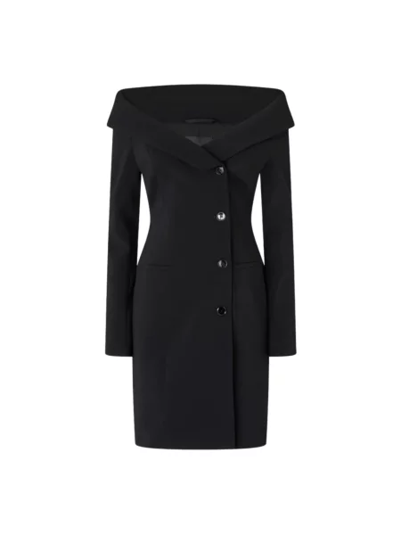 Sukienka Pinko garniturowa czarna