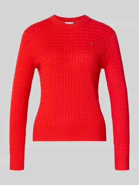 Tommy Hilfiger sweter czerwony