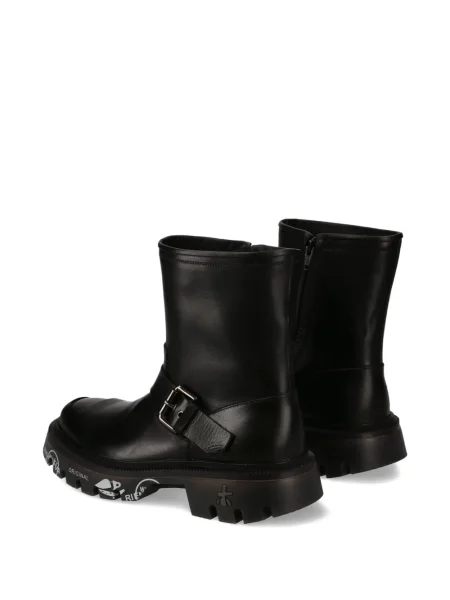Botine Premiata cu cataramă negru